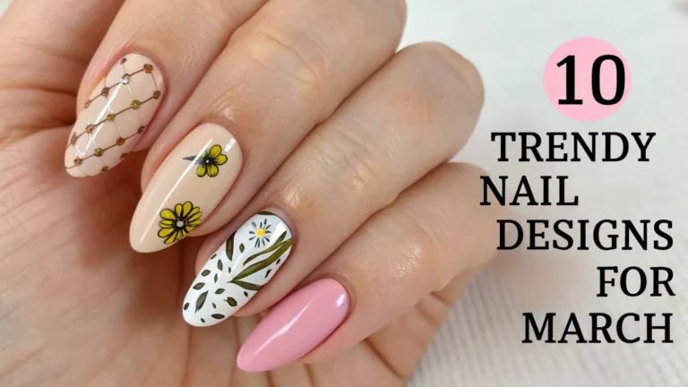 10 Trendy March Nail Designs
