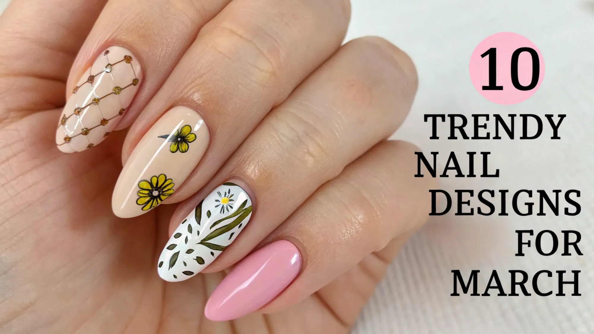 10 Trendy March Nail Designs