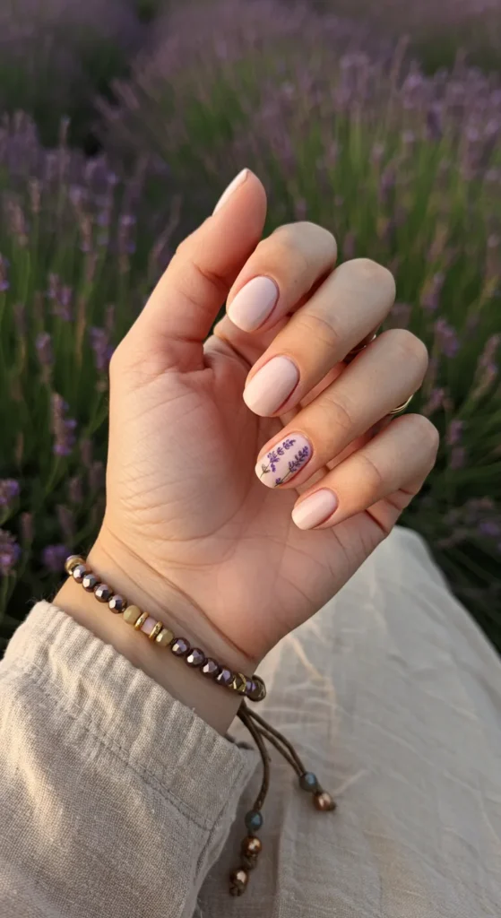 Lavender Field Day 💜 nails
