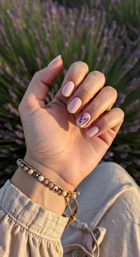 Lavender Field Day 💜 nails