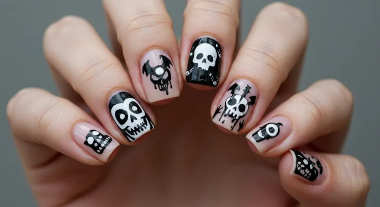 loween nail stickers